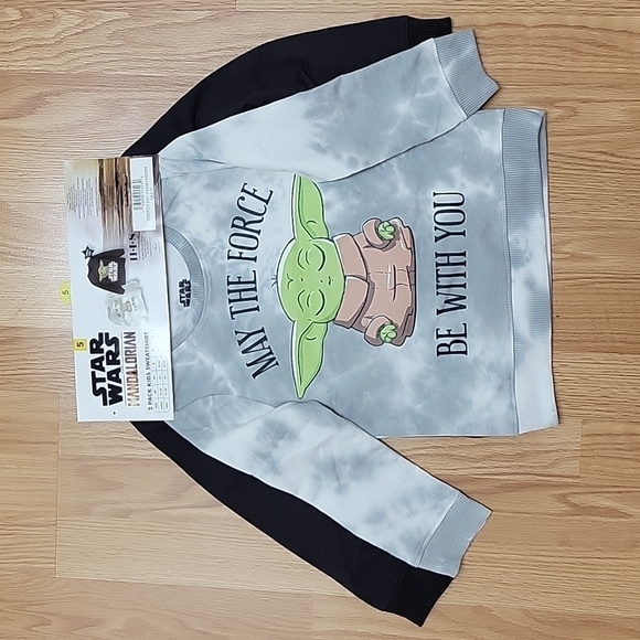 Star Wars Kids 2-pack sweatshirts size 5 - Picture 10 of 10